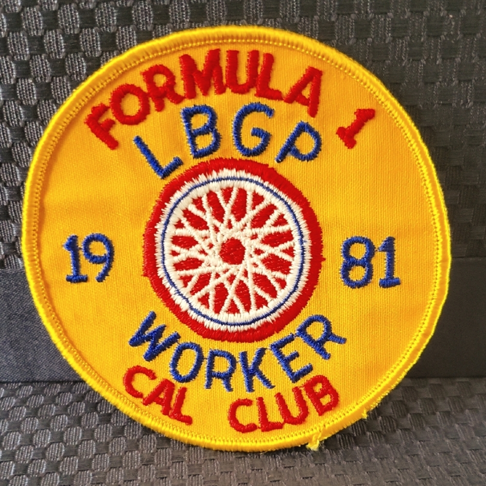 Vtg 1981 Long Beach Grand Prix Patch